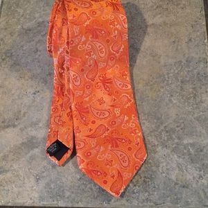 💙4 for $20 Beautiful orange paisley tie